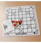 Ancient Living Chauka Bara Four-Player Game / Ashta Chamma | Grocsy