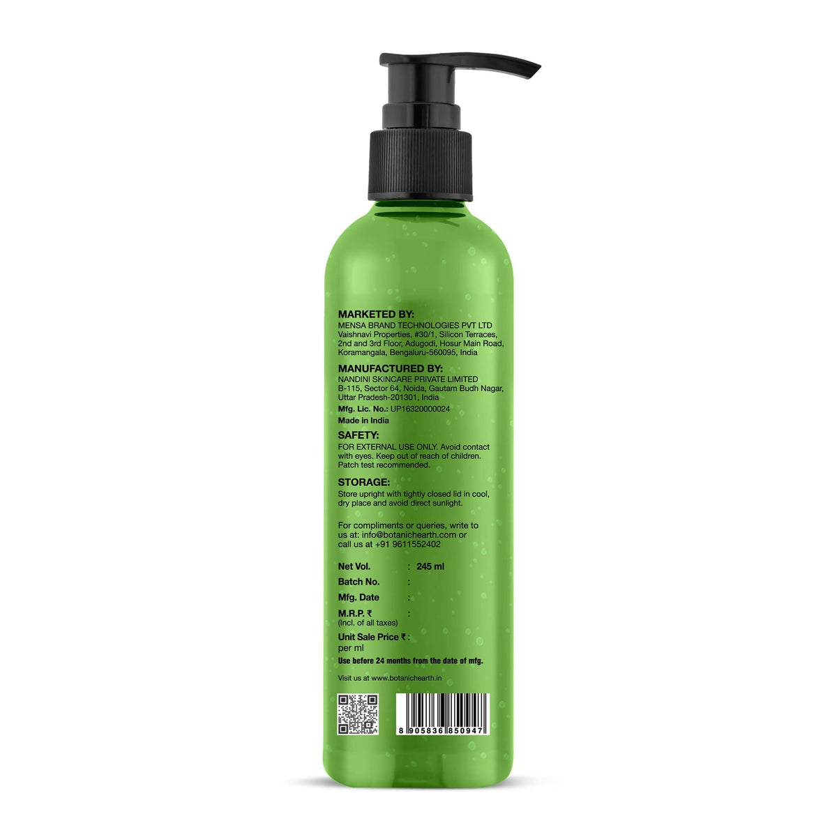 Botanic Hearth Calendula, Neem & Salicylic Acid Body Wash | Grocsy