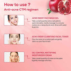 Ayouthveda Anti Acne CTM Regimen Combo | Grocsy