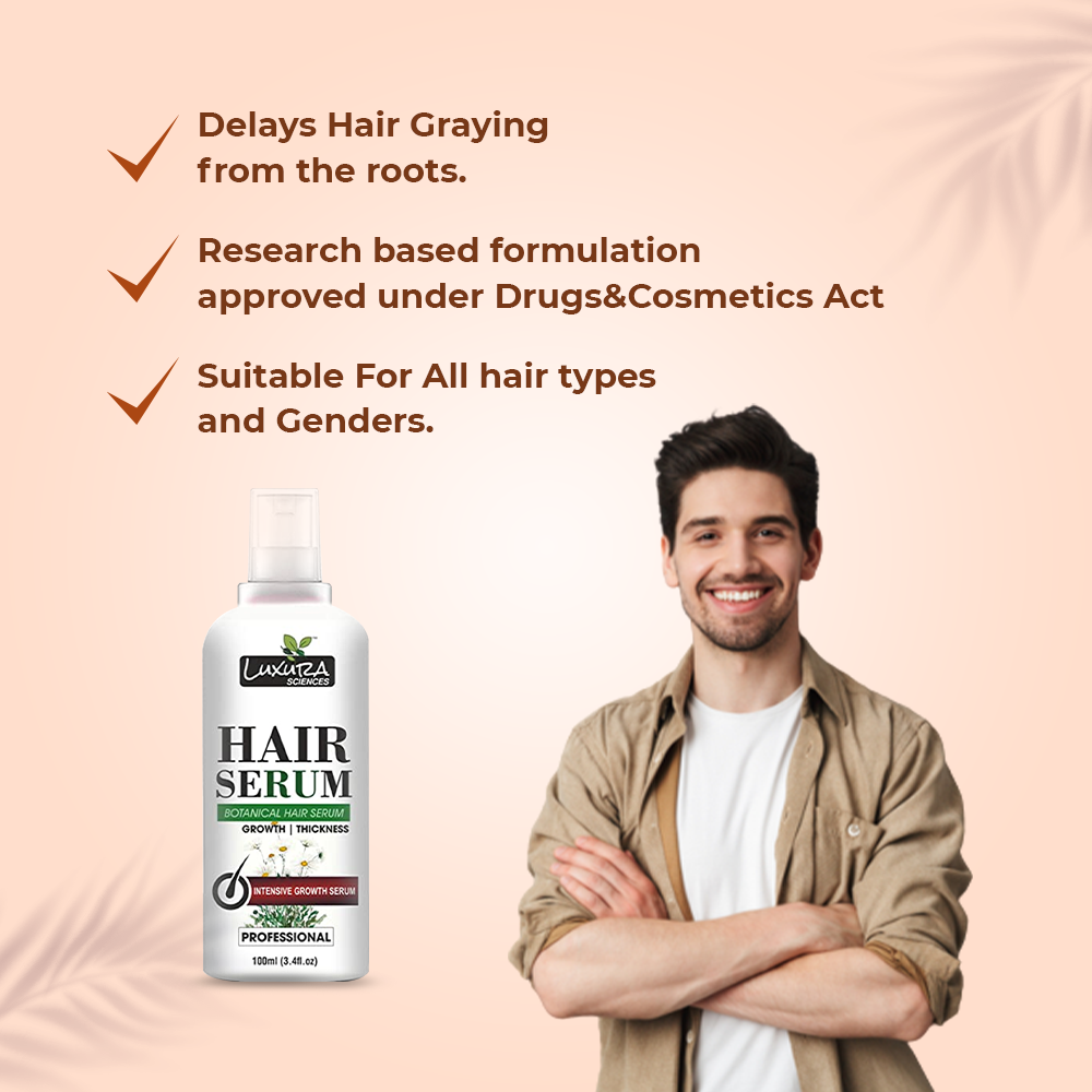 Luxura Sciences Natural Hair Serum/Tonic | Grocsy