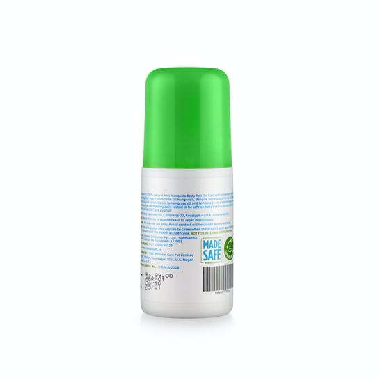 Mamaearth Natural Anti Mosquito Body Roll On For Kids with Citronella Eucalyptus & Lemongrass Oil | Grocsy