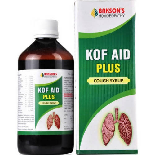 Bakson's Homeopathy Kof Aid Plus Syrup | Grocsy