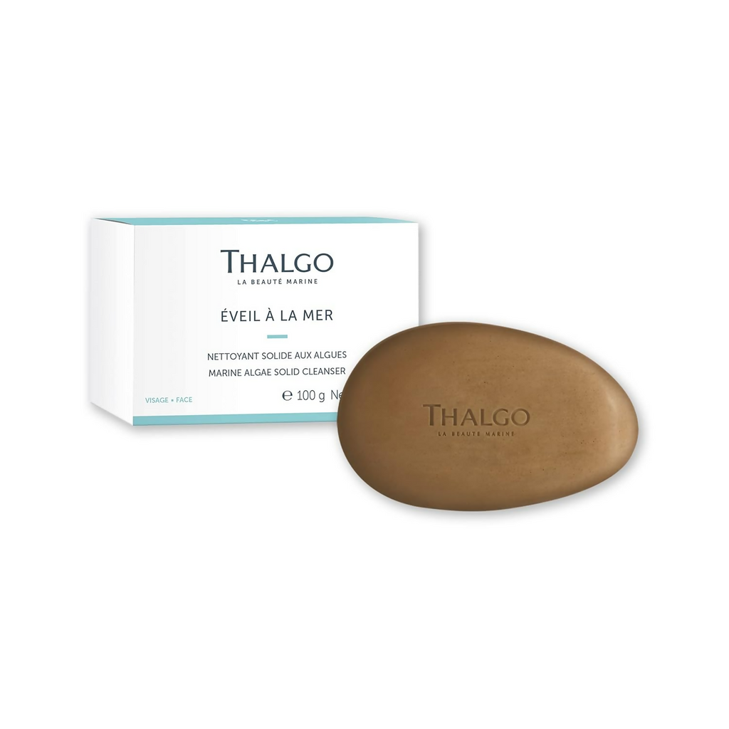 Thalgo Marine Algae Solid Cleanser - Revitalising Face Cleanser For Detoxifying & Smoothing Skin Texture | Grocsy