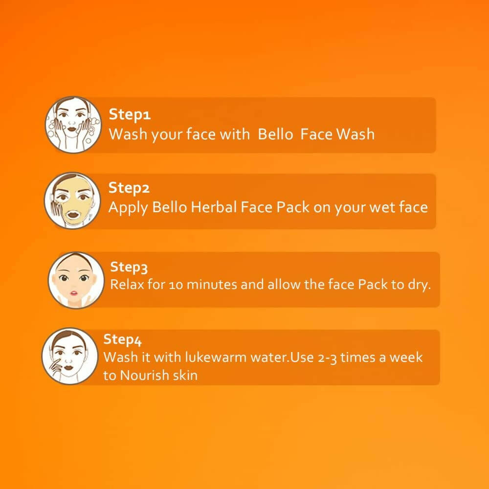 Bello Herbals Face pack | Grocsy