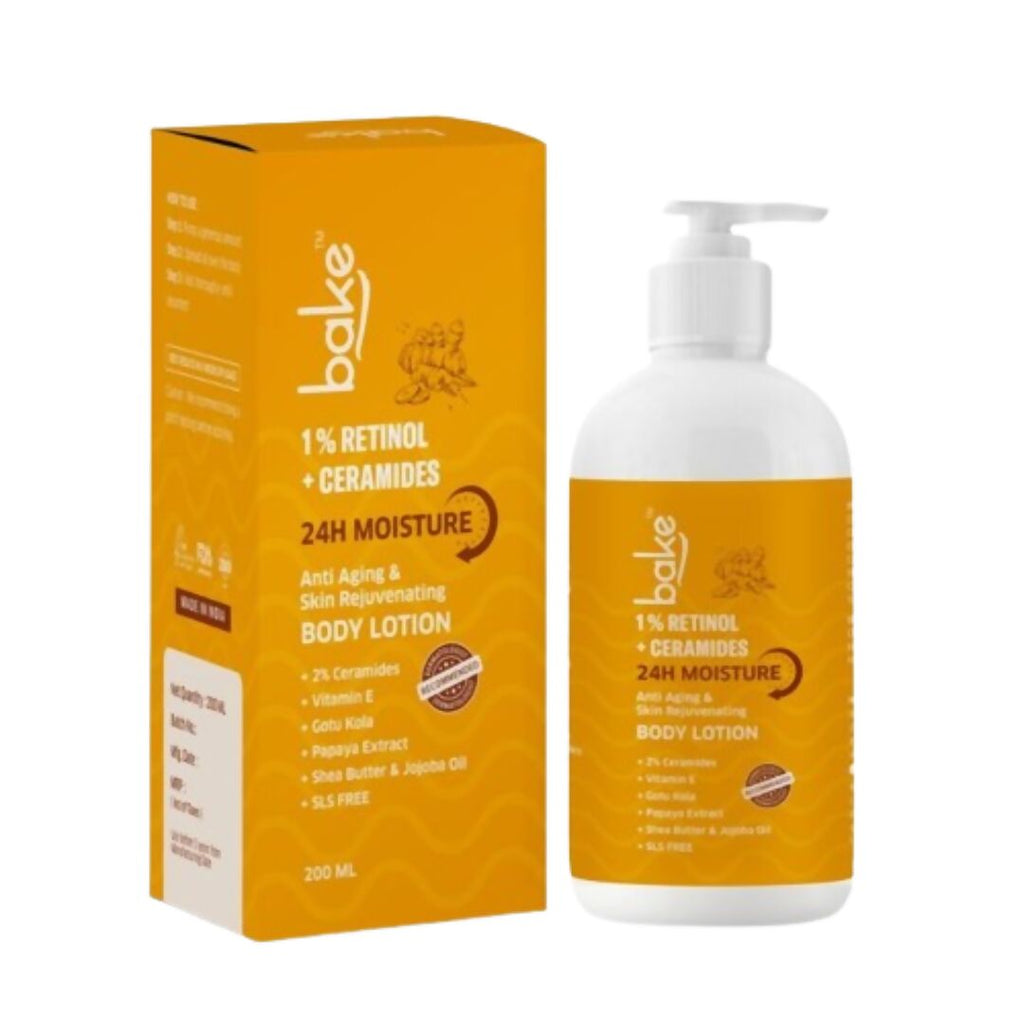 Bake 1% Retinol & Ceramides Body Lotion | Grocsy