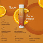 Setu Vitamin C: Fizz - 15 Effervescent Tablets | Grocsy