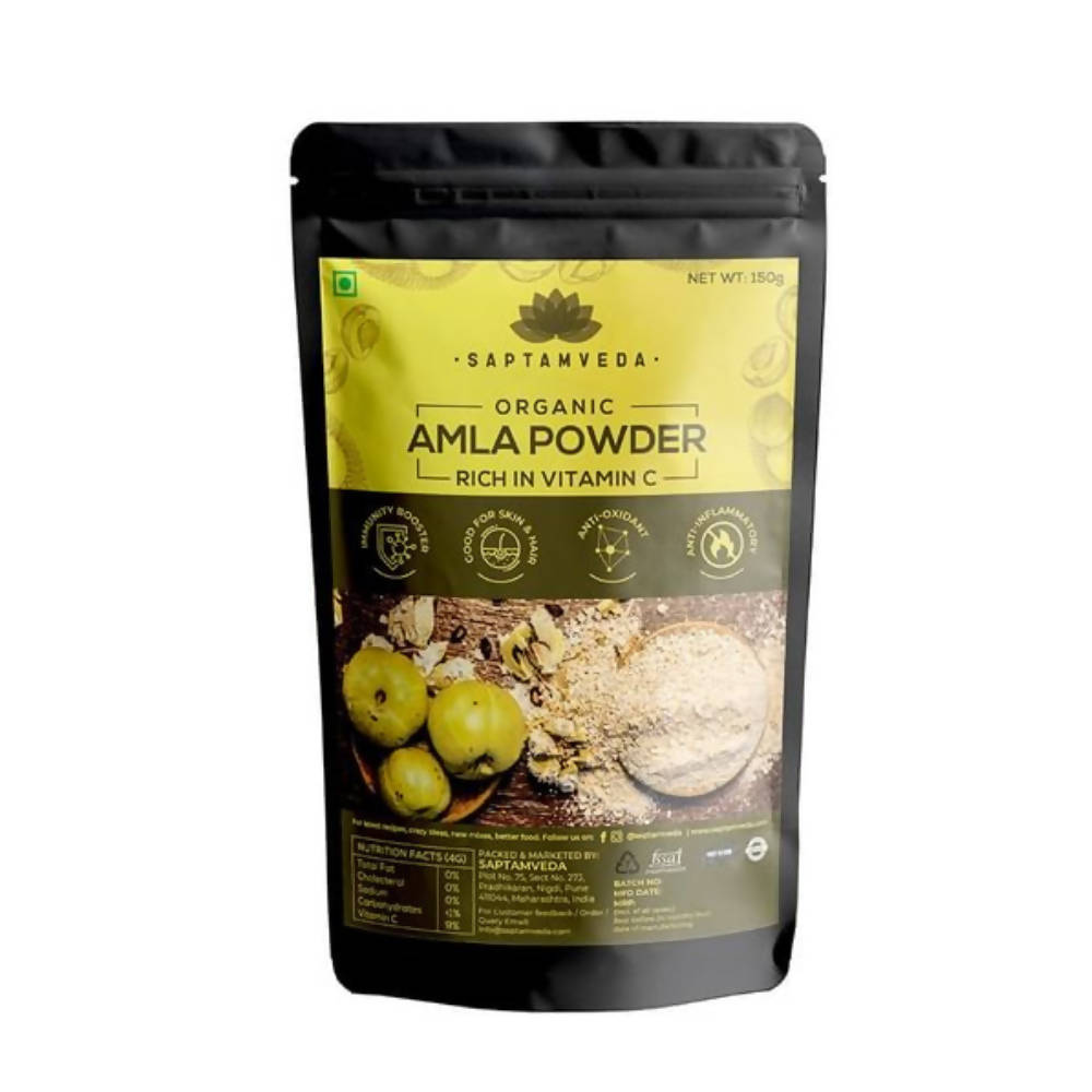 Saptamveda Organic Amla Powder | Grocsy
