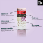 Nocap foods Zero Guilt Healthy Beetroot Chips - Cream&Onion | Grocsy