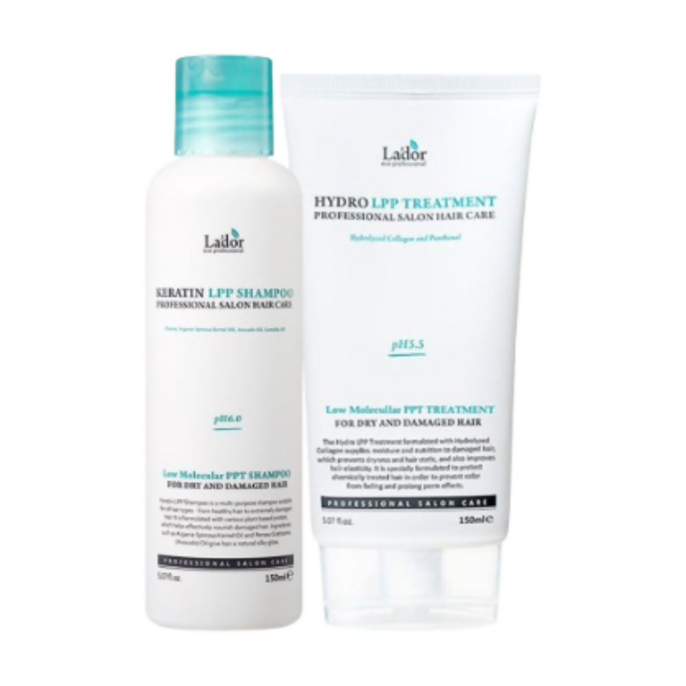 La'dor Luxe Keratin Haircare Duo - Keratin Lpp Shampoo And Hydro Lpp Treatment | Grocsy