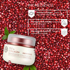The Face Shop Pomegranate & Collagen Volume Lifting Eye Cream - Korean Skincare | Grocsy