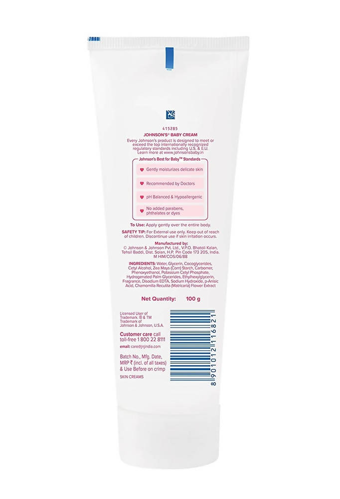 Johnson's Baby Lotion And Baby Cream Combo | Grocsy