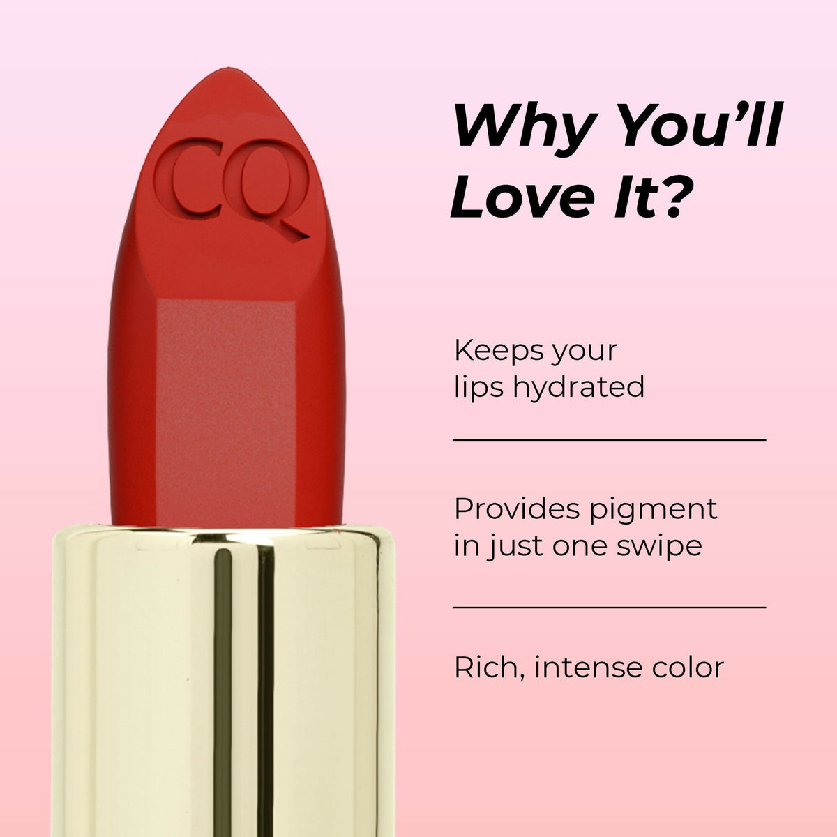 Colors Queen Lippie Stick Matte Lipstick - Hot Red | Grocsy