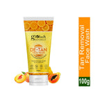 Globus Naturals De Tan Face Wash, Suitable For All Skin Types | Grocsy