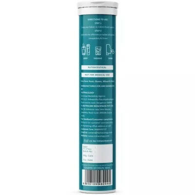 Nutracology Active Biotin Plus Biotin 10000 mcg Effervescent Tablet For Hair Growth, Skin Glow | Grocsy