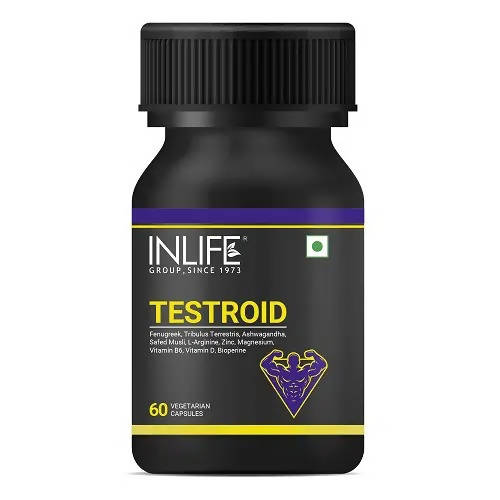 Inlife Testroid Capsules For Men | Grocsy