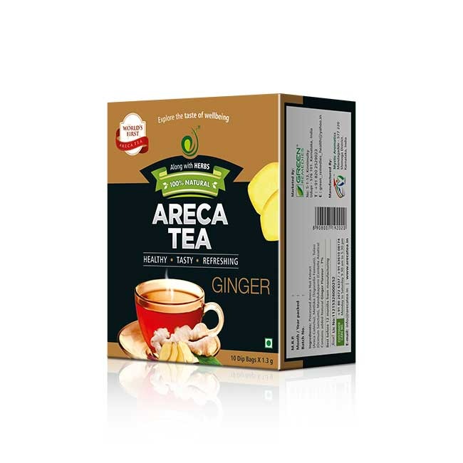 Green Remedies Areca Tea Ginger | Grocsy