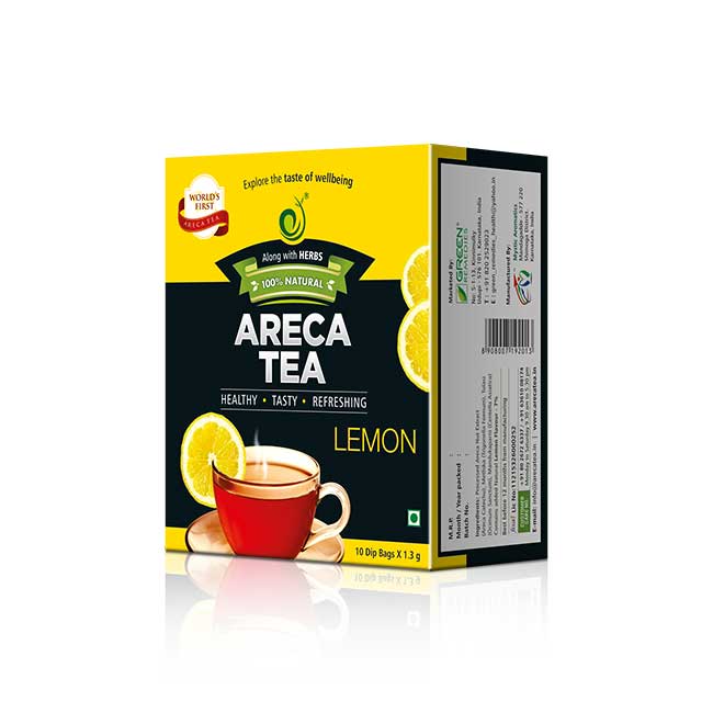 Green Remedies Areca Tea Lemon | Grocsy