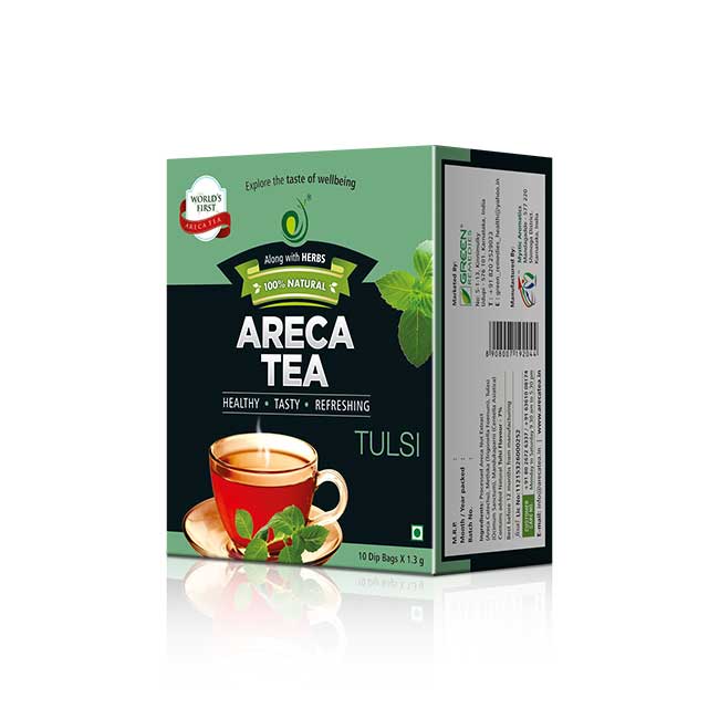 Green Remedies Areca Tea Tulsi | Grocsy