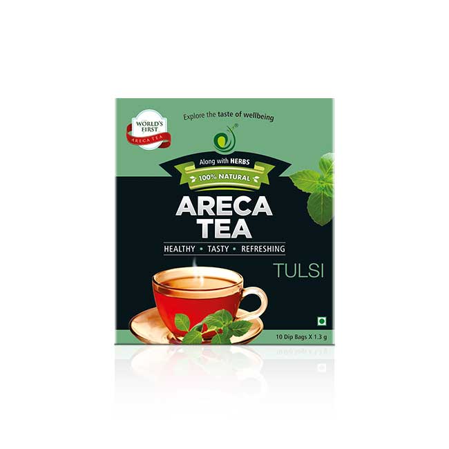 Green Remedies Areca Tea Tulsi | Grocsy