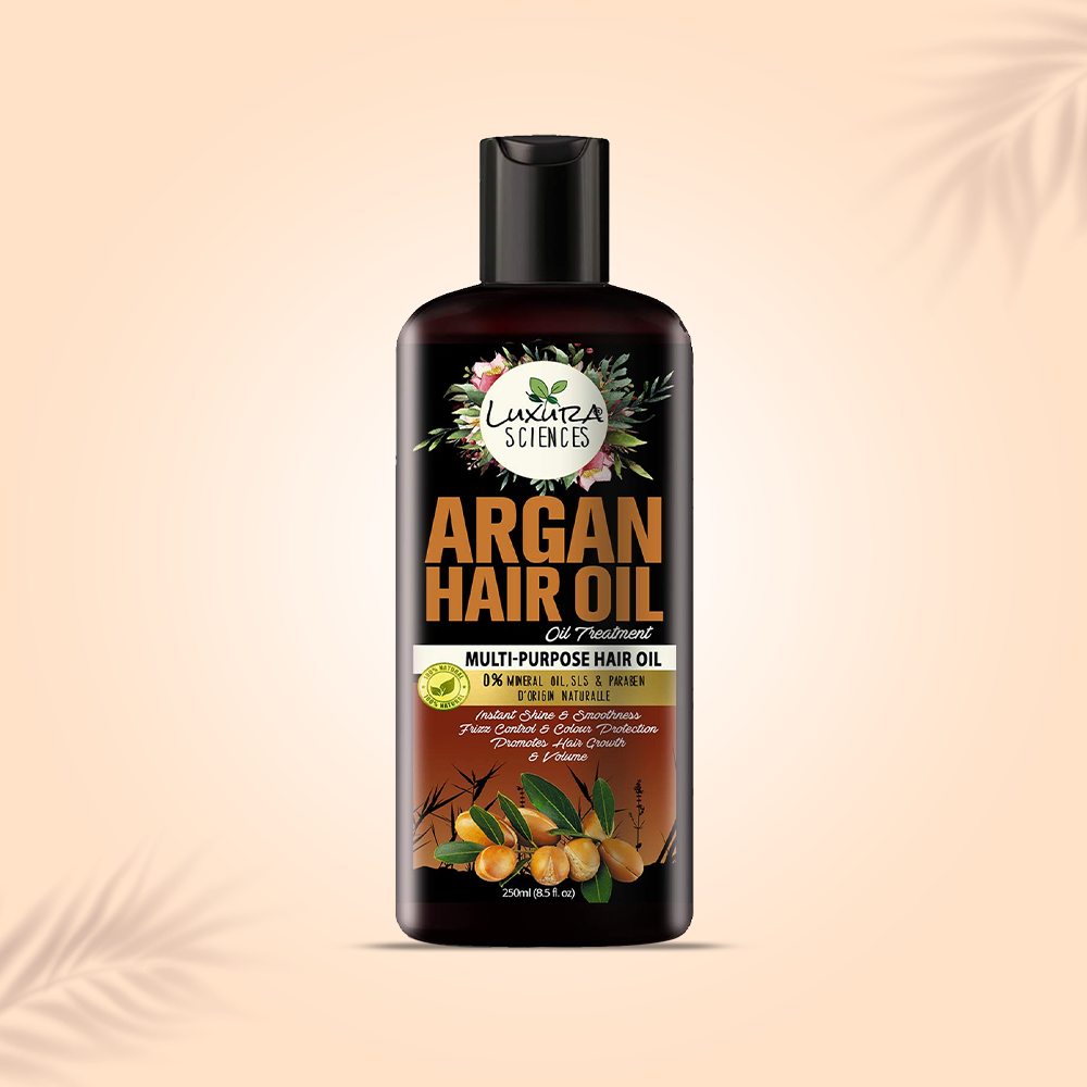 Luxura Sciences Argan Oil For Hair Growth | Grocsy
