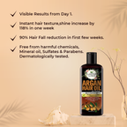 Luxura Sciences Argan Oil For Hair Growth | Grocsy