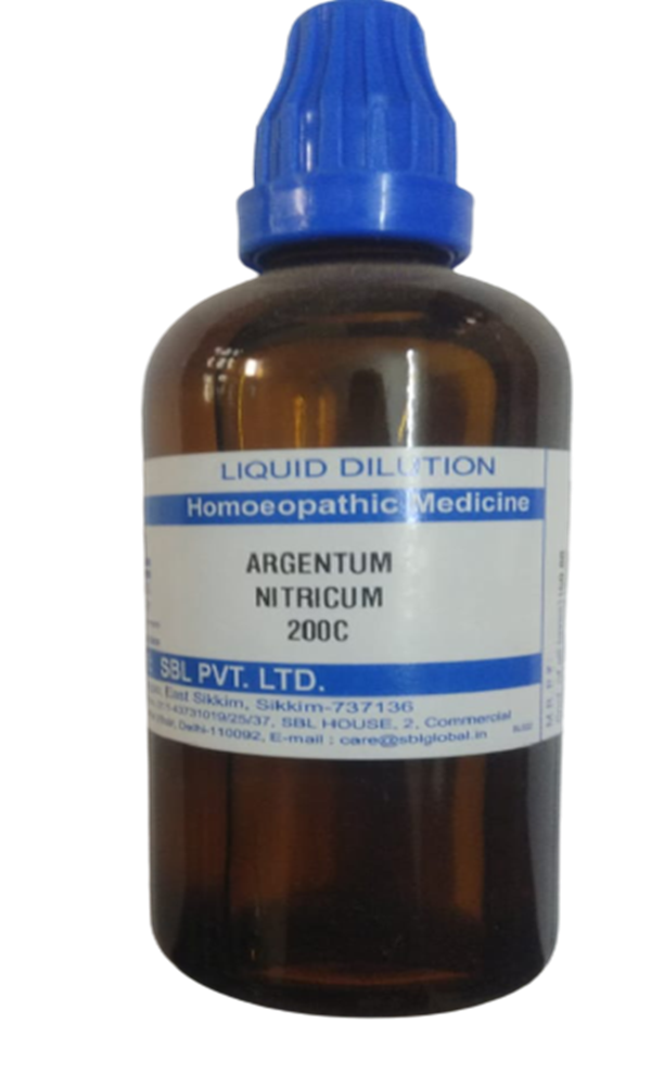 SBL Homeopathy Argentum Nitricum Dilution | Grocsy