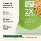 Better Nutrition Biofortified Arhar Dal / Toor Dal | Grocsy