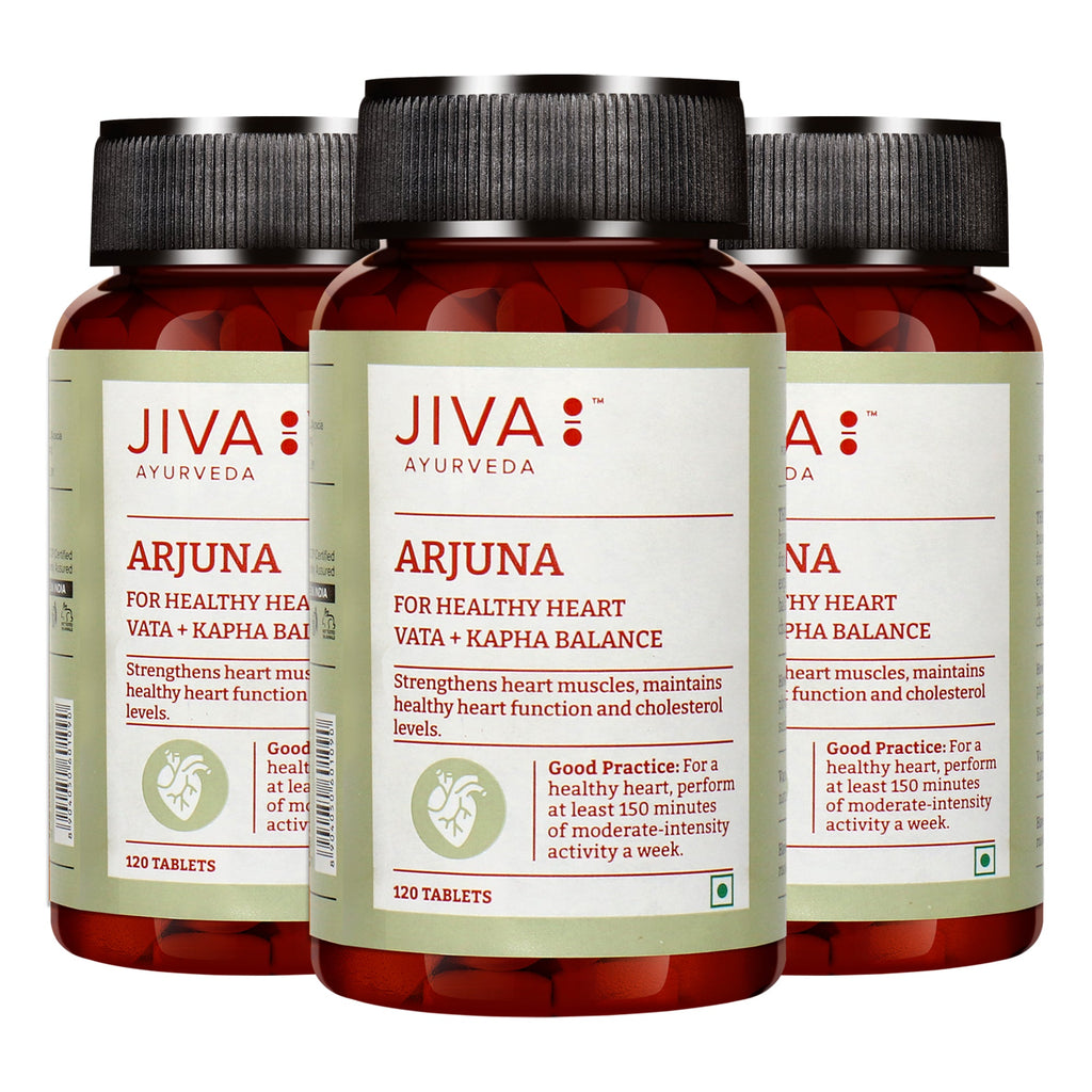Jiva Ayurveda Arjuna Tablets | Grocsy
