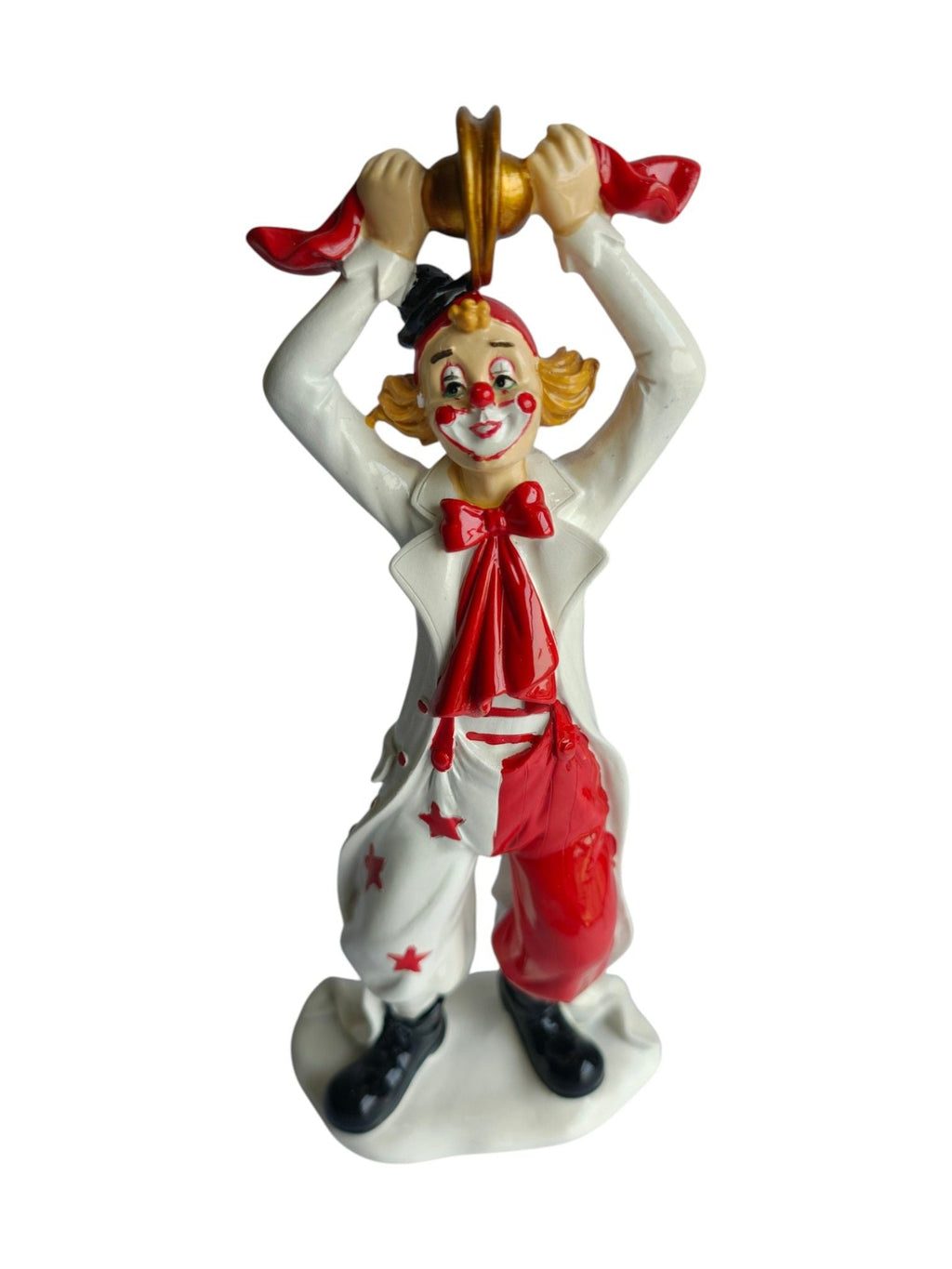 Sun Mun Decors Musical Cymbal Clown Figurine | Grocsy