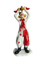Sun Mun Decors Musical Cymbal Clown Figurine | Grocsy
