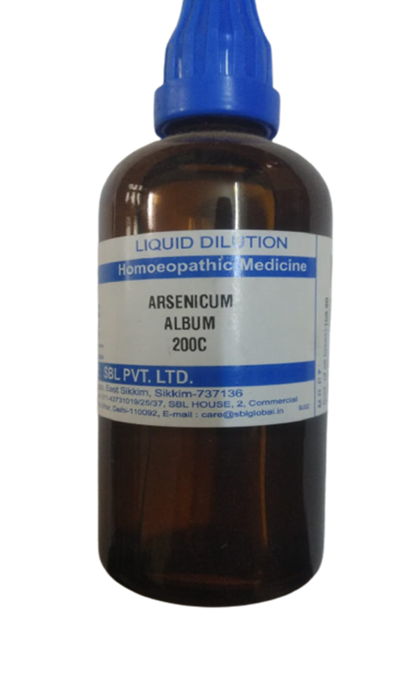 SBL Homeopathy Arsenicum Album Dilution | Grocsy