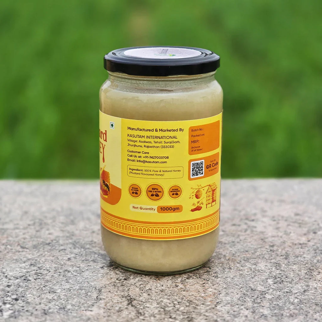 Kasutam Raw Mustard Honey | Grocsy