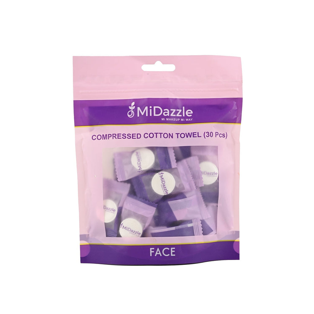 MiDazzle Compressed Cotton Towel-30Pcs MIOF3405 | Grocsy
