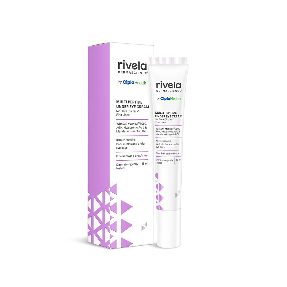 Rivela Multi Peptide Under Eye Cream | Grocsy