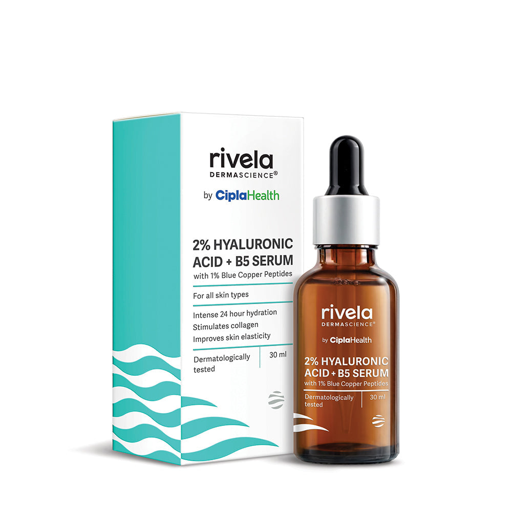 Rivela 2% Hyaluronic Acid + B5 Serum | Grocsy