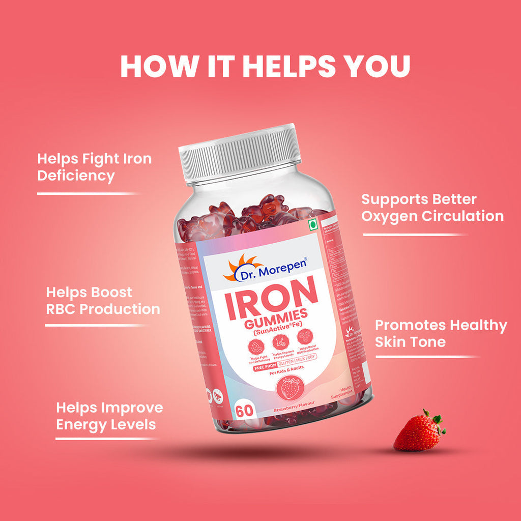 Dr Morpen Iron Gummies | Grocsy