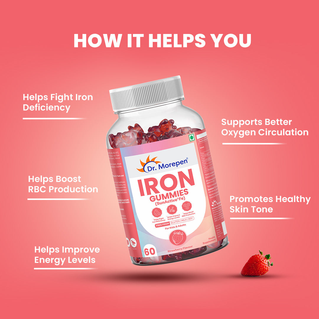 Dr Morpen Iron Gummies | Grocsy