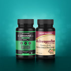 Jagat Pharma L-Arginine + Ashwagandha: Power & Balance Combo | Grocsy