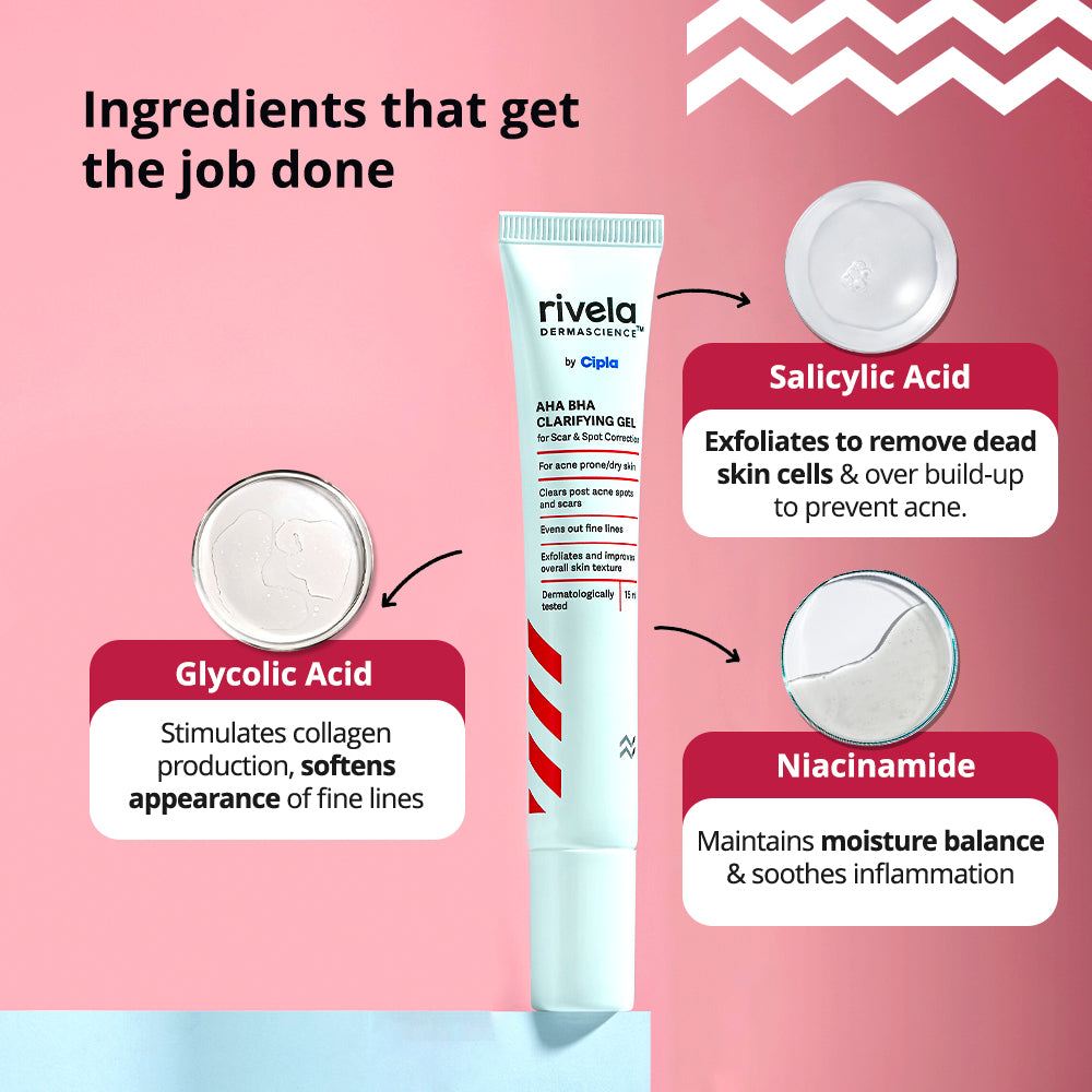Rivela AHA BHA Clarifying Gel | Grocsy