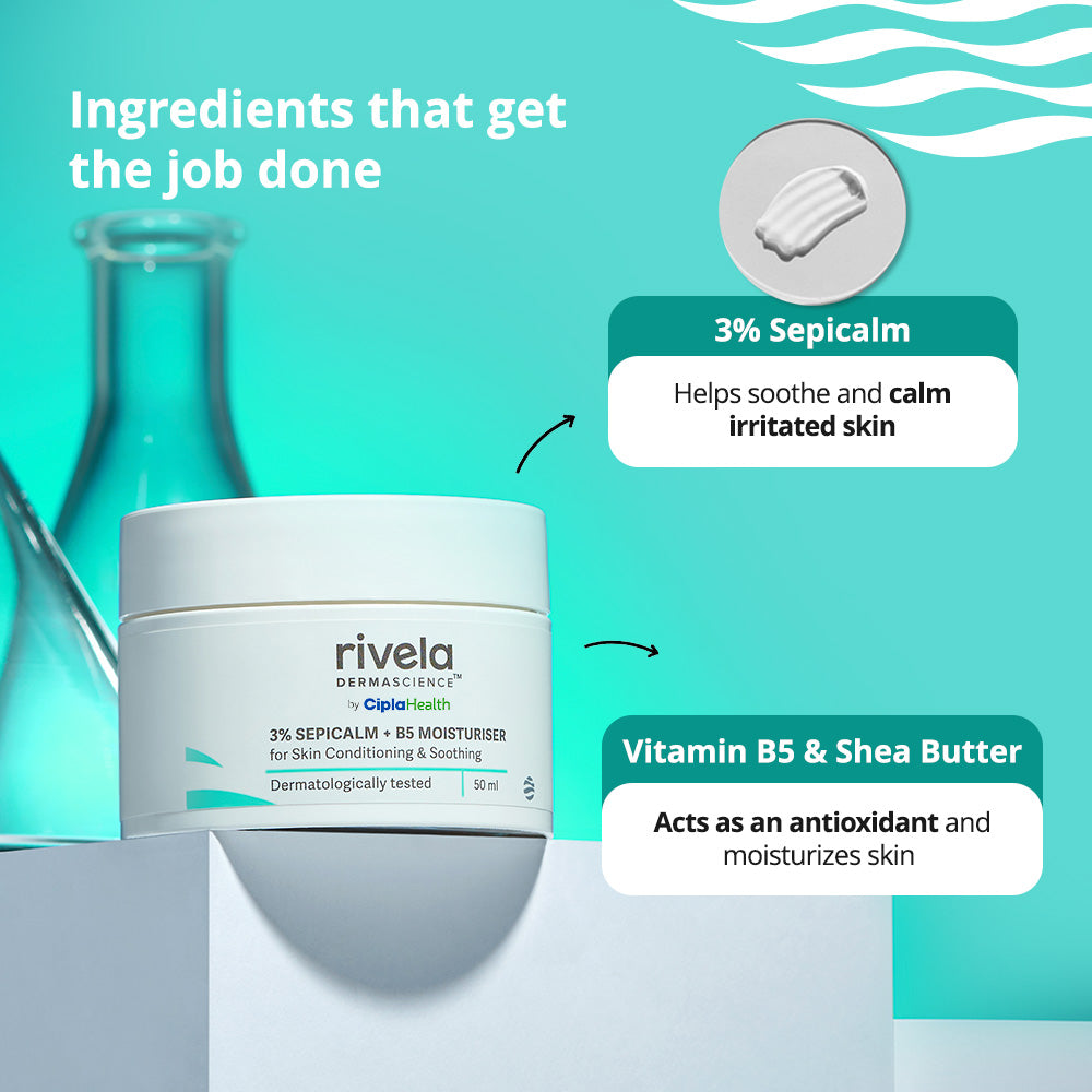 Rivela Sepicalm + Oat Moisturizer | Grocsy