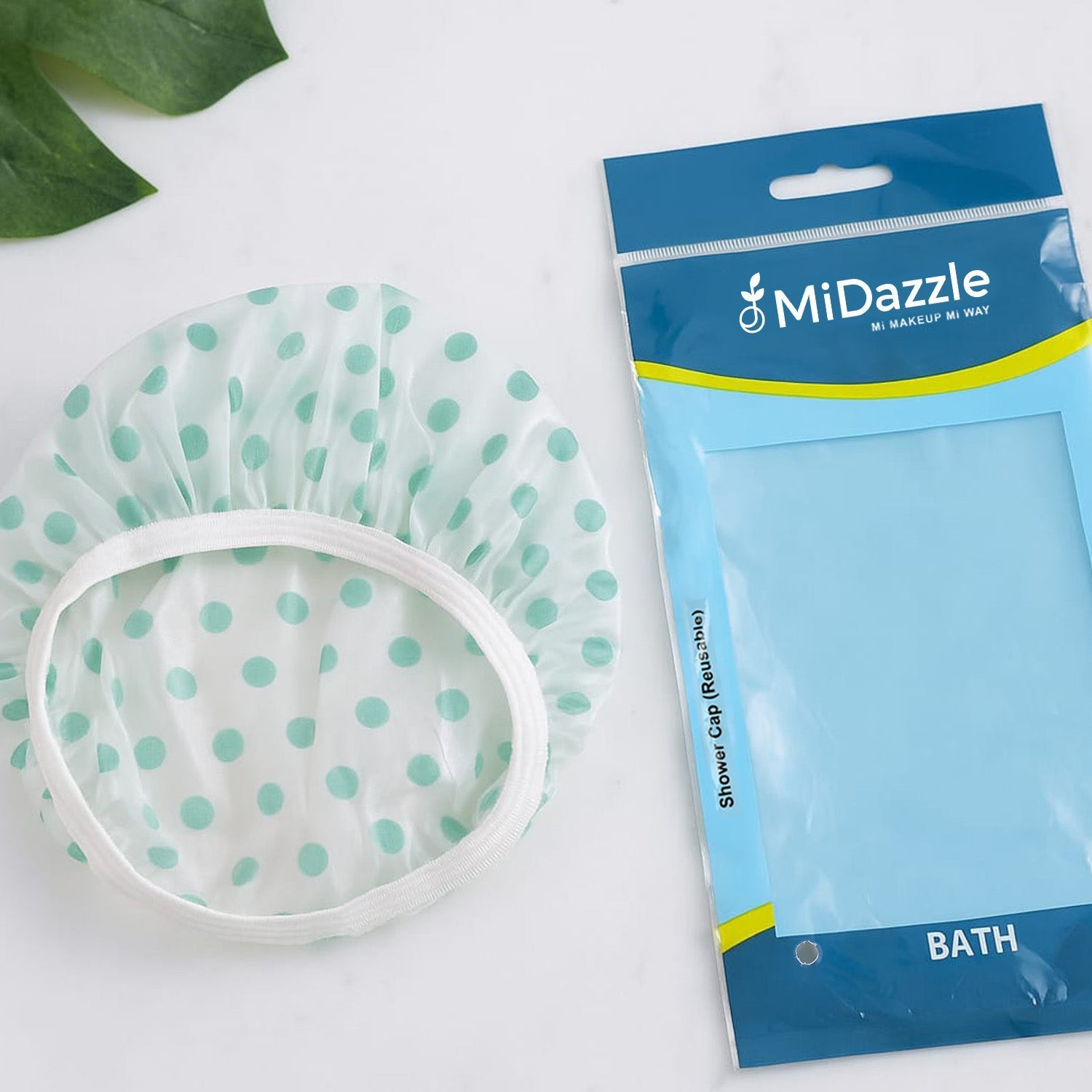MiDazzle Shower Caps 1S (Reusable) MIHA6313 | Grocsy