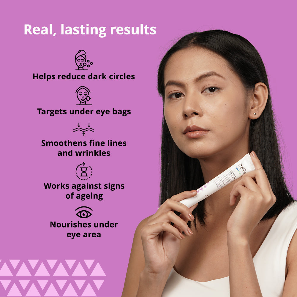 Rivela Multi Peptide Under Eye Cream | Grocsy