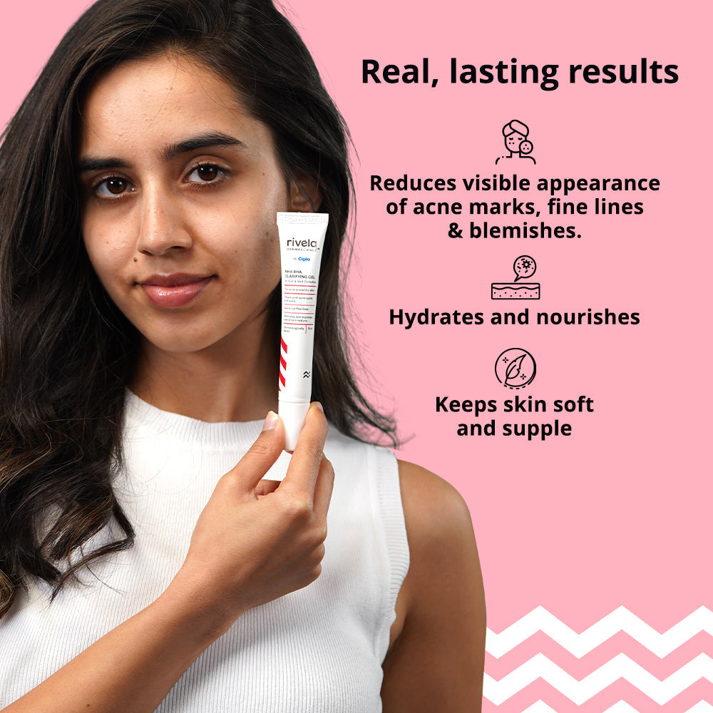 Rivela AHA BHA Clarifying Gel | Grocsy
