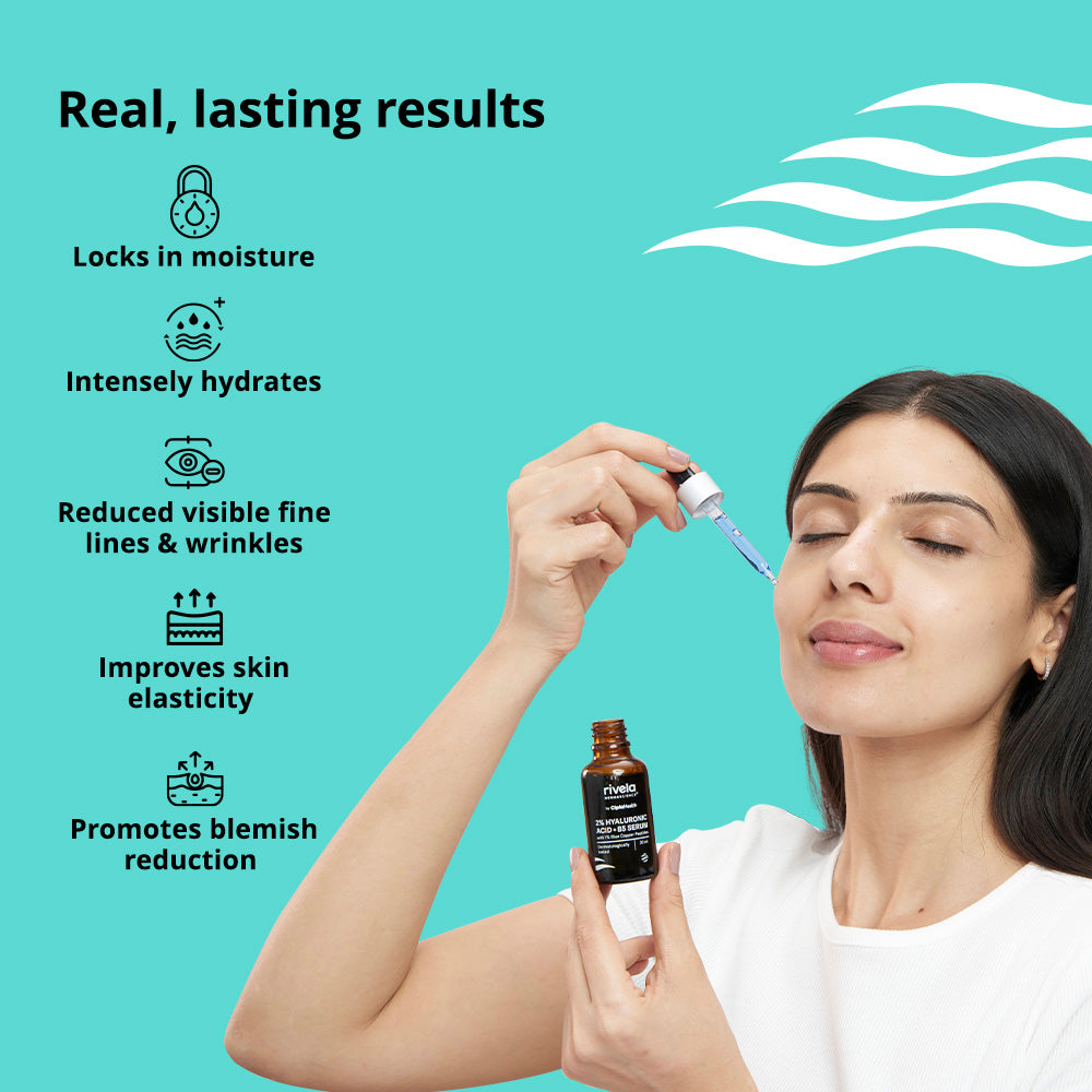 Rivela 2% Hyaluronic Acid + B5 Serum | Grocsy