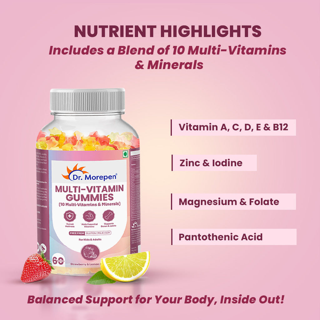 Dr Morpen Multivitamin Gummies | Grocsy