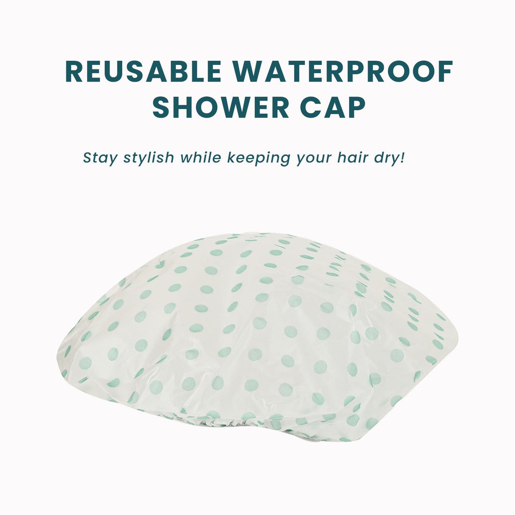 MiDazzle Shower Caps 1S (Reusable) MIHA6313 | Grocsy