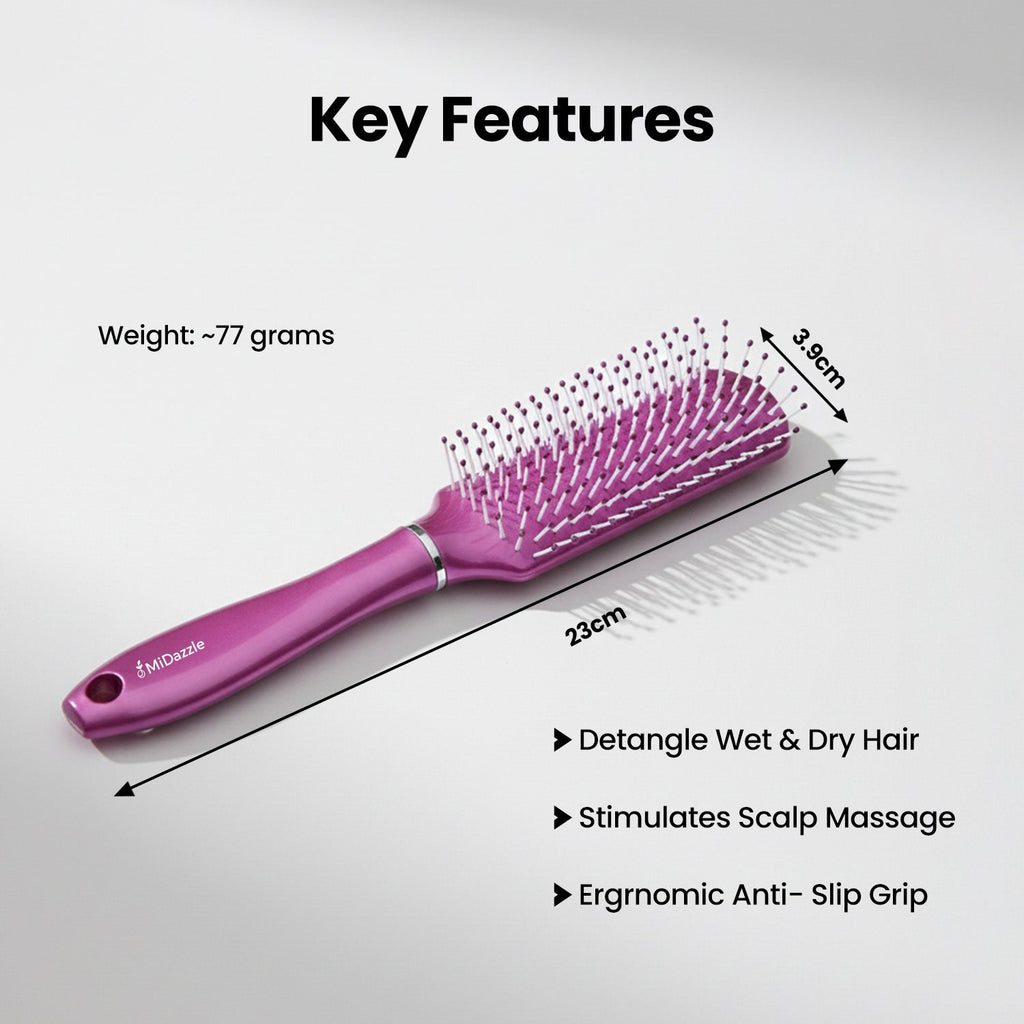 MiDazzle Styling Hair Brush (Neo) MIHB0038 | Grocsy