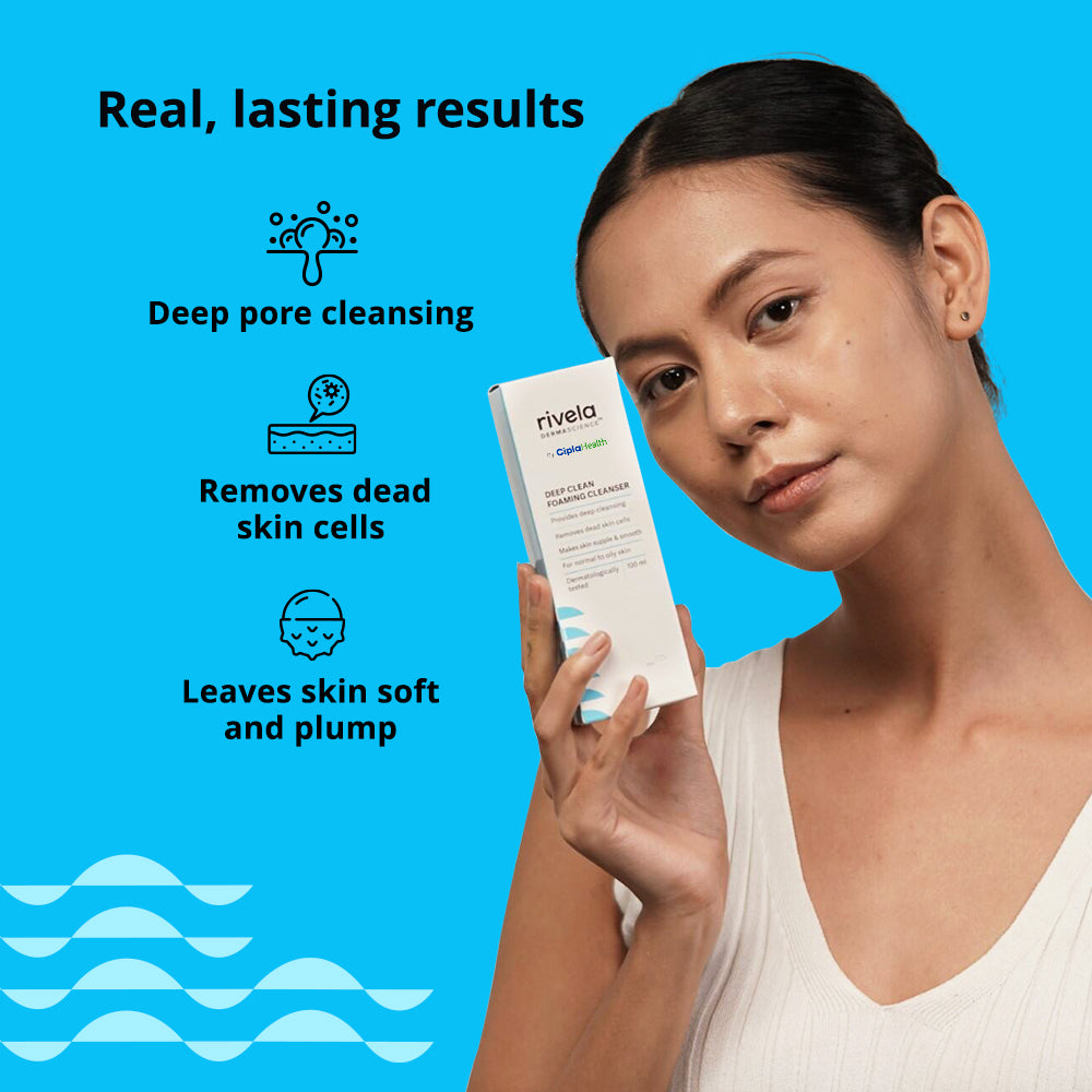 Rivela Deep Clean Foaming Cleanser | Grocsy