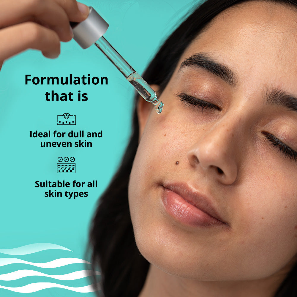 Rivela 10% Vitamin C Serum with Hyaluronic Acid | Grocsy
