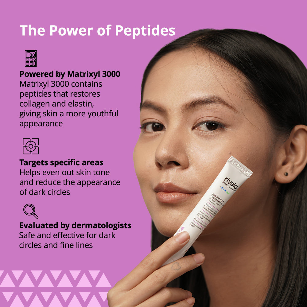 Rivela Multi Peptide Under Eye Cream | Grocsy